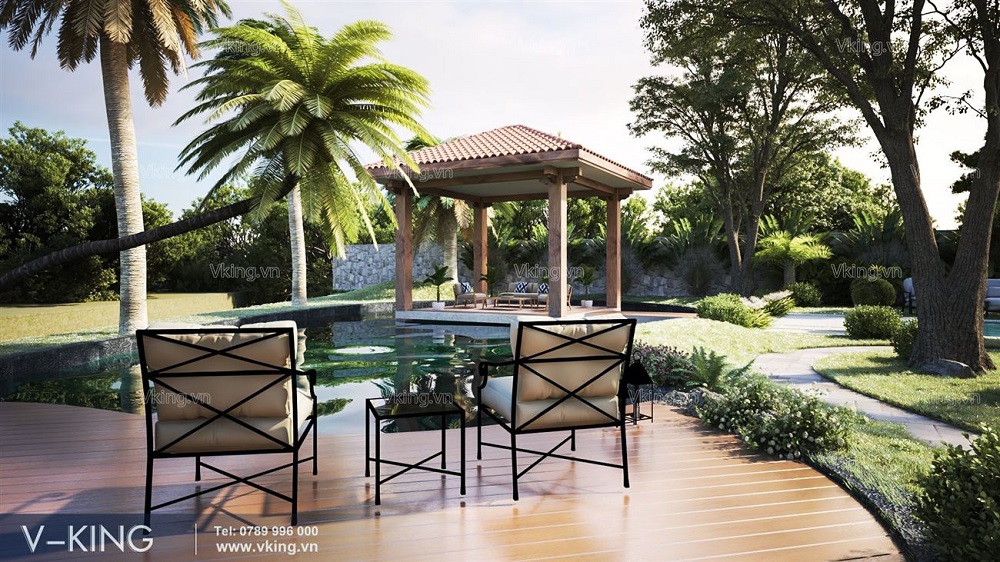 NHÀ VƯỜN 1 TẦNG DÀNH CHO NGƯỜI THÍCH SỰ BÌNH YÊN 18 nha vuon 1 tang vk22006 8