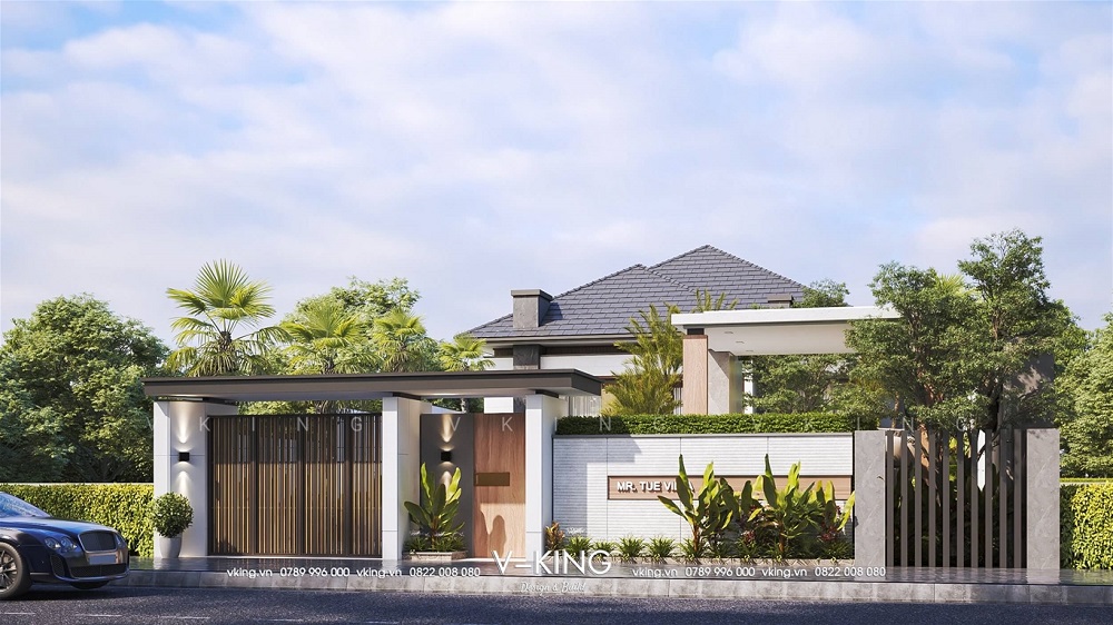 NHÀ VƯỜN 1 TẦNG DÀNH CHO NGƯỜI THÍCH SỰ BÌNH YÊN 23 nhà vườn 1 tầng đẹp