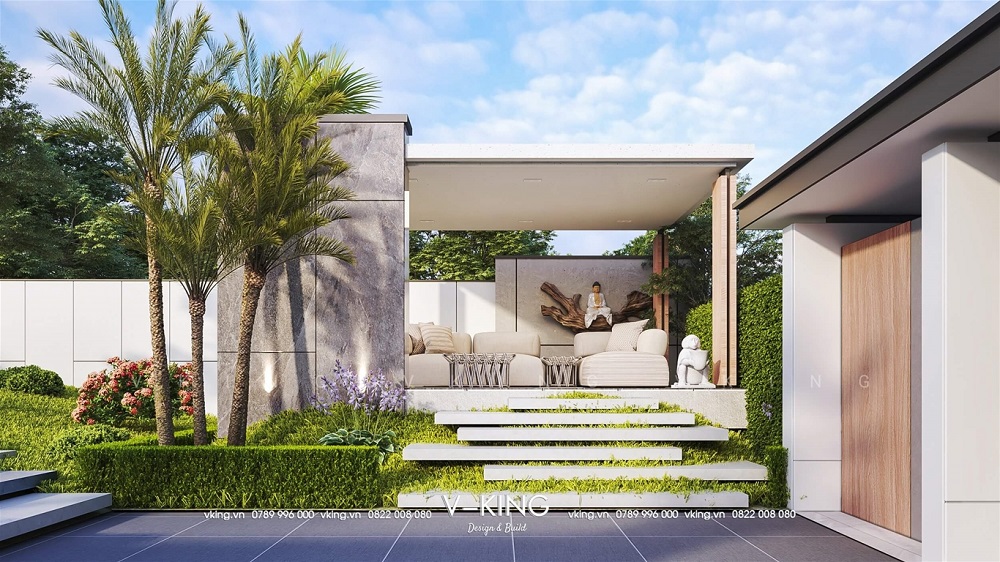 NHÀ VƯỜN 1 TẦNG DÀNH CHO NGƯỜI THÍCH SỰ BÌNH YÊN 24 nhà vườn 1 tầng đẹp