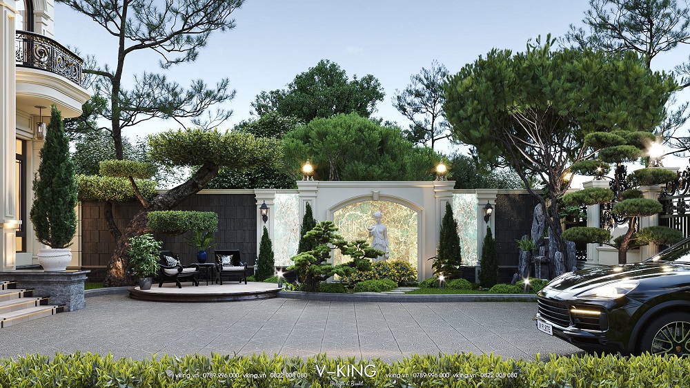 THIẾT KẾ NHÀ HẢI PHÒNG ĐƠN VỊ VKING THI CÔNG UY TÍN 14 thiet ke nha hai phong kieu phap VK23116 12