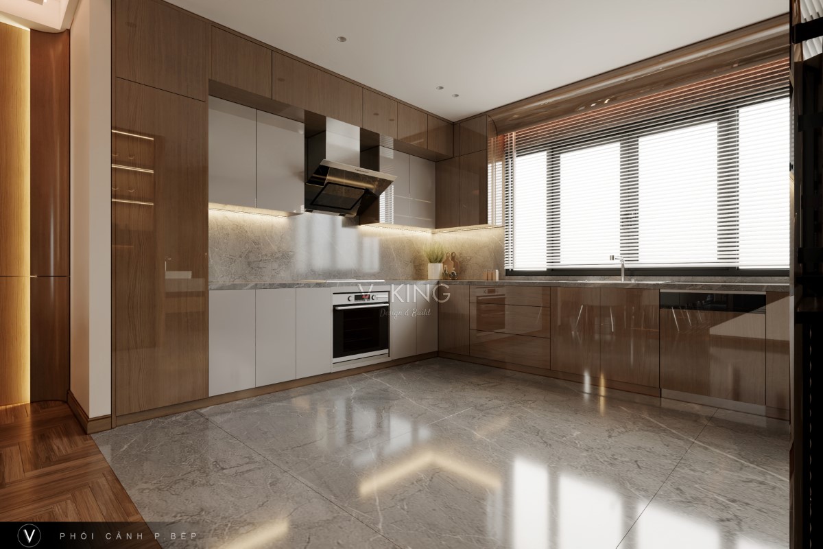 THIẾT KẾ NỘI THẤT BIỆT THỰ HIỆN ĐẠI NT24033 10 Thiết kế nội thất biệt thự