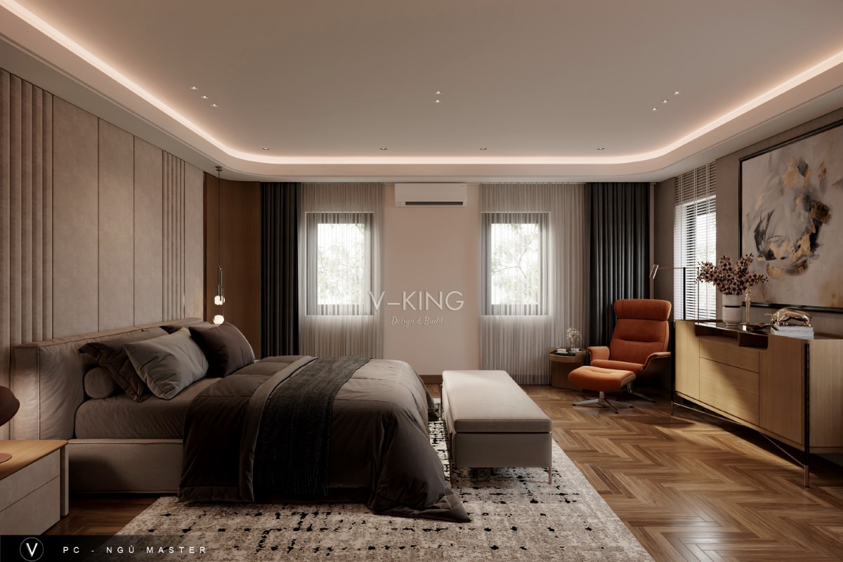 THIẾT KẾ NỘI THẤT BIỆT THỰ HIỆN ĐẠI NT24033 19 Thiết kế nội thất biệt thự