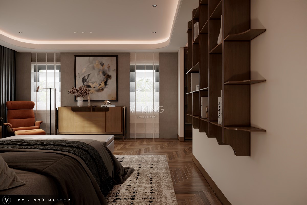 THIẾT KẾ NỘI THẤT BIỆT THỰ HIỆN ĐẠI NT24033 21 Thiết kế nội thất biệt thự