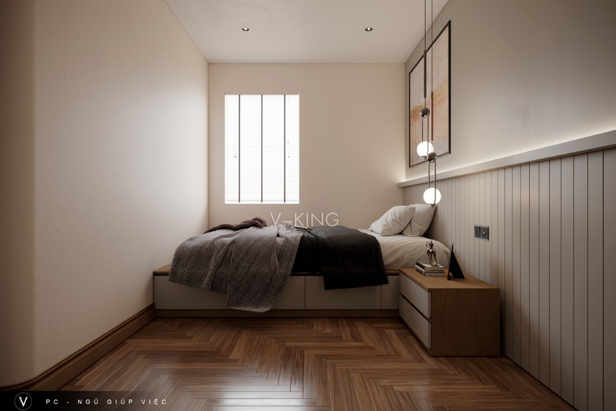 THIẾT KẾ NỘI THẤT BIỆT THỰ HIỆN ĐẠI NT24033 39 Thiết kế nội thất biệt thự