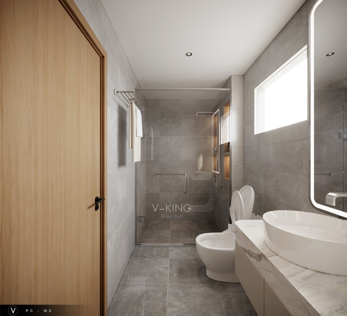 THIẾT KẾ NỘI THẤT BIỆT THỰ HIỆN ĐẠI NT24033 44 Thiết kế nội thất biệt thự
