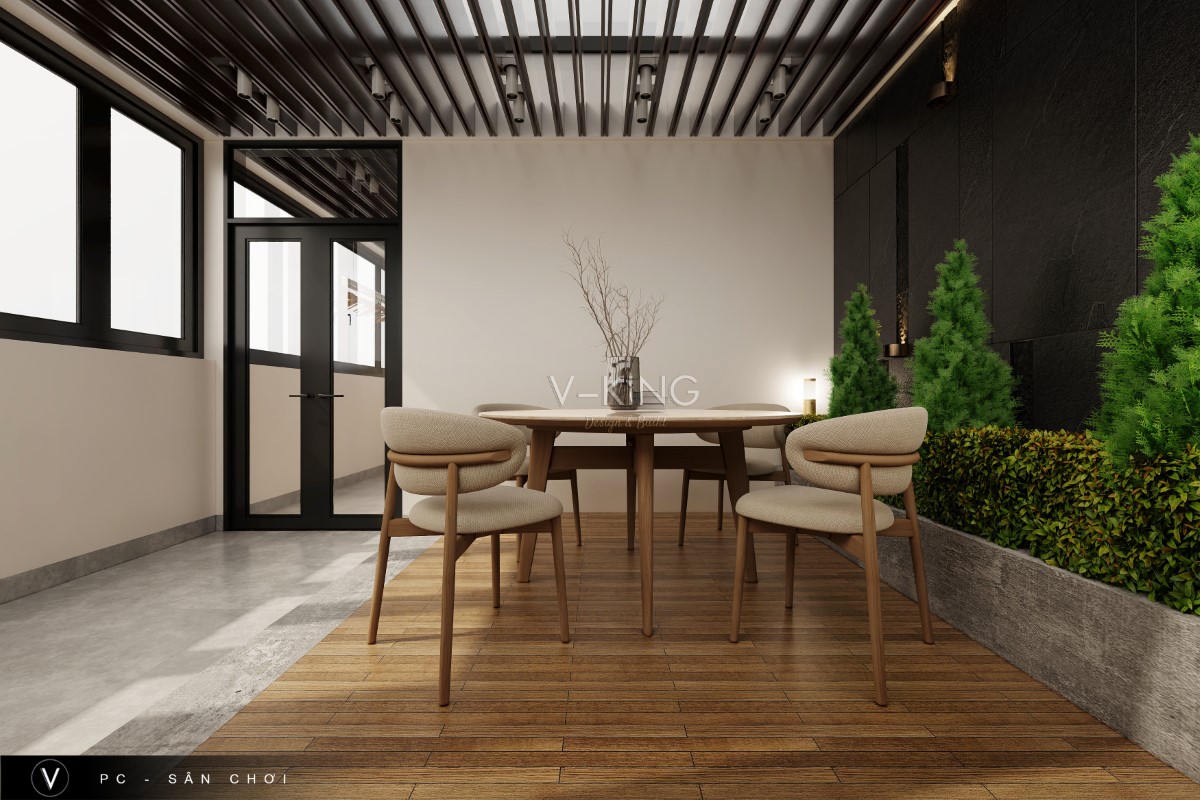 THIẾT KẾ NỘI THẤT BIỆT THỰ HIỆN ĐẠI NT24033 51 Thiết kế nội thất biệt thự