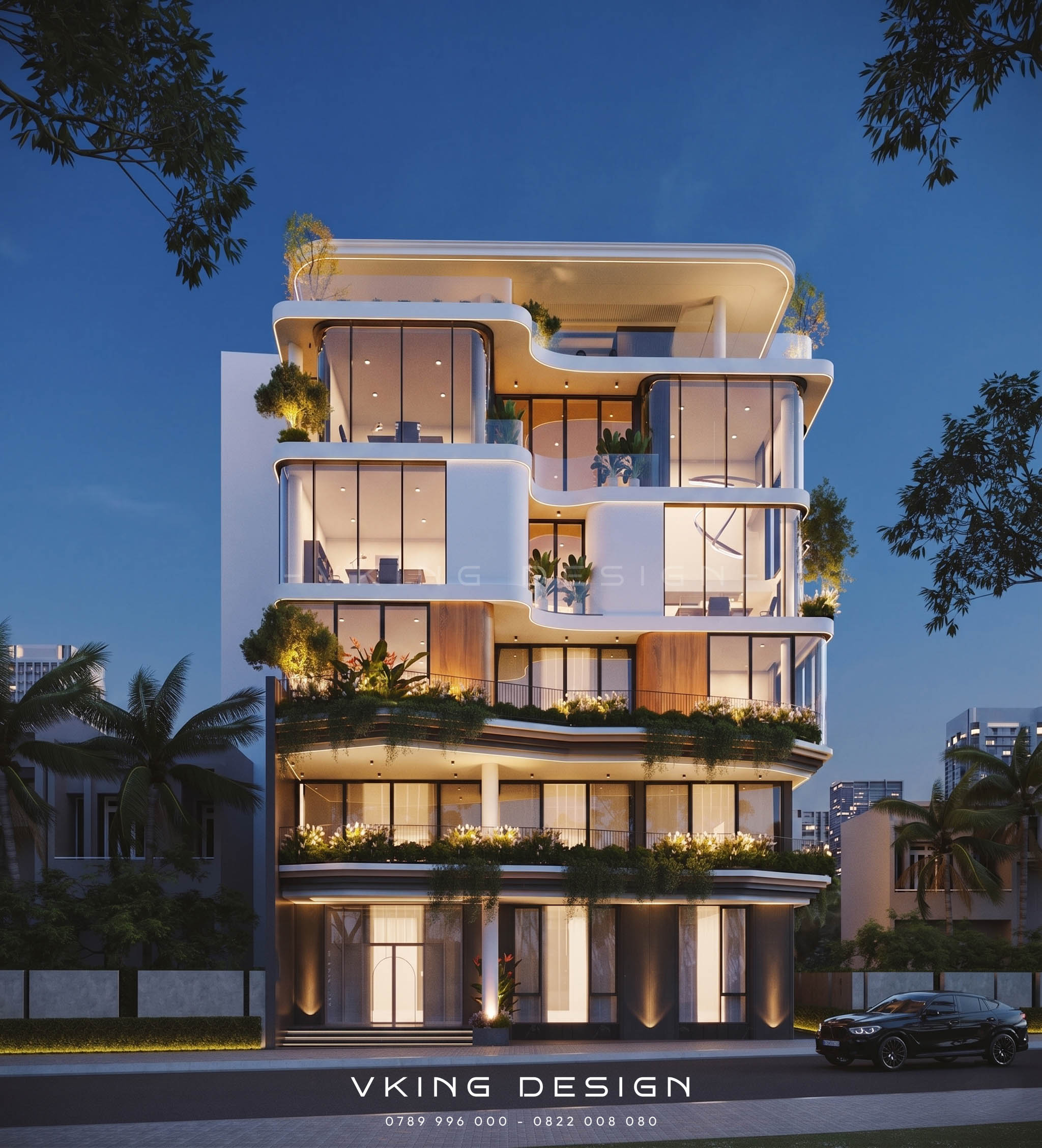 Biệt thự hiện đại