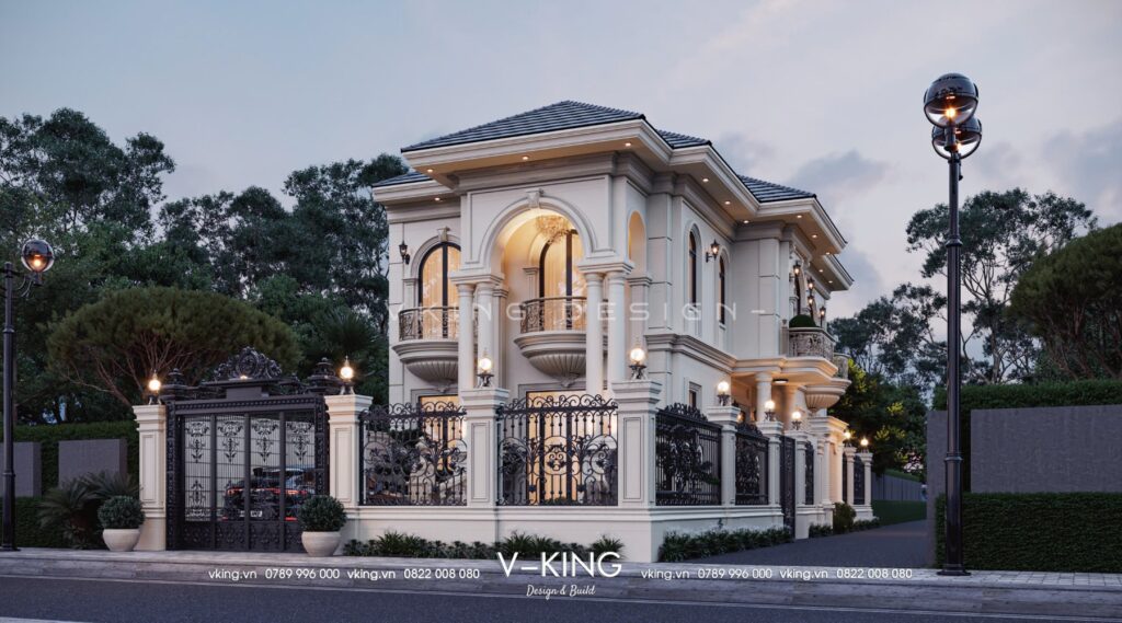 TRANG CHỦ 66 thiet ke biet thu tan co dien 2 tang mai nhat vk25018 1