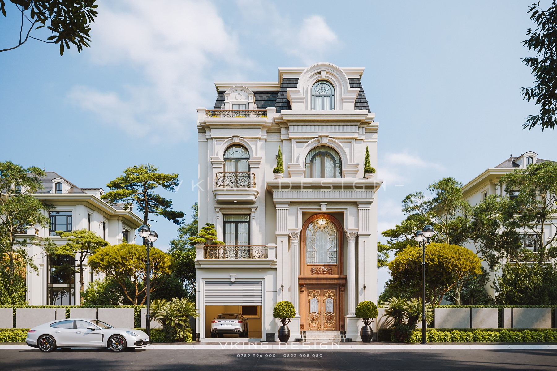 Thiết kế biệt thự tân cổ điển