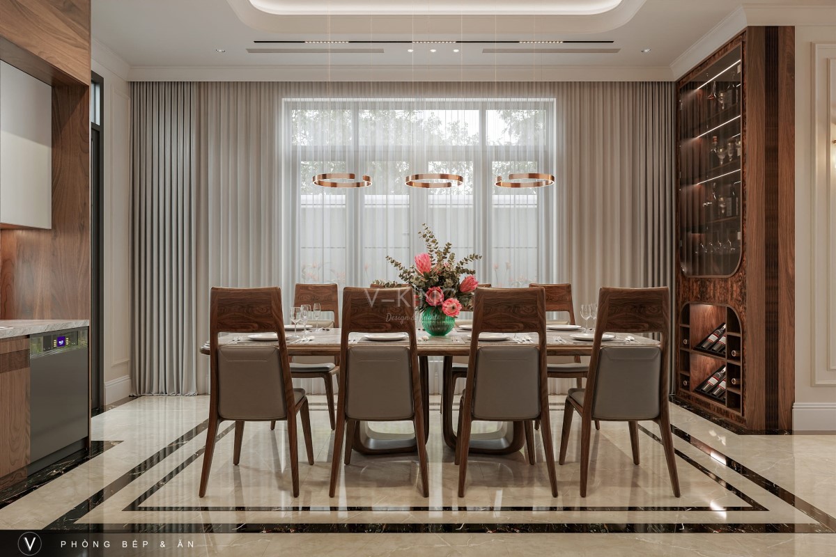 MẪU THIẾT KẾ NỘI THẤT TÂN CỔ ĐIỂN SANG TRỌNG NT24041 16 Nội thất tân cổ điển