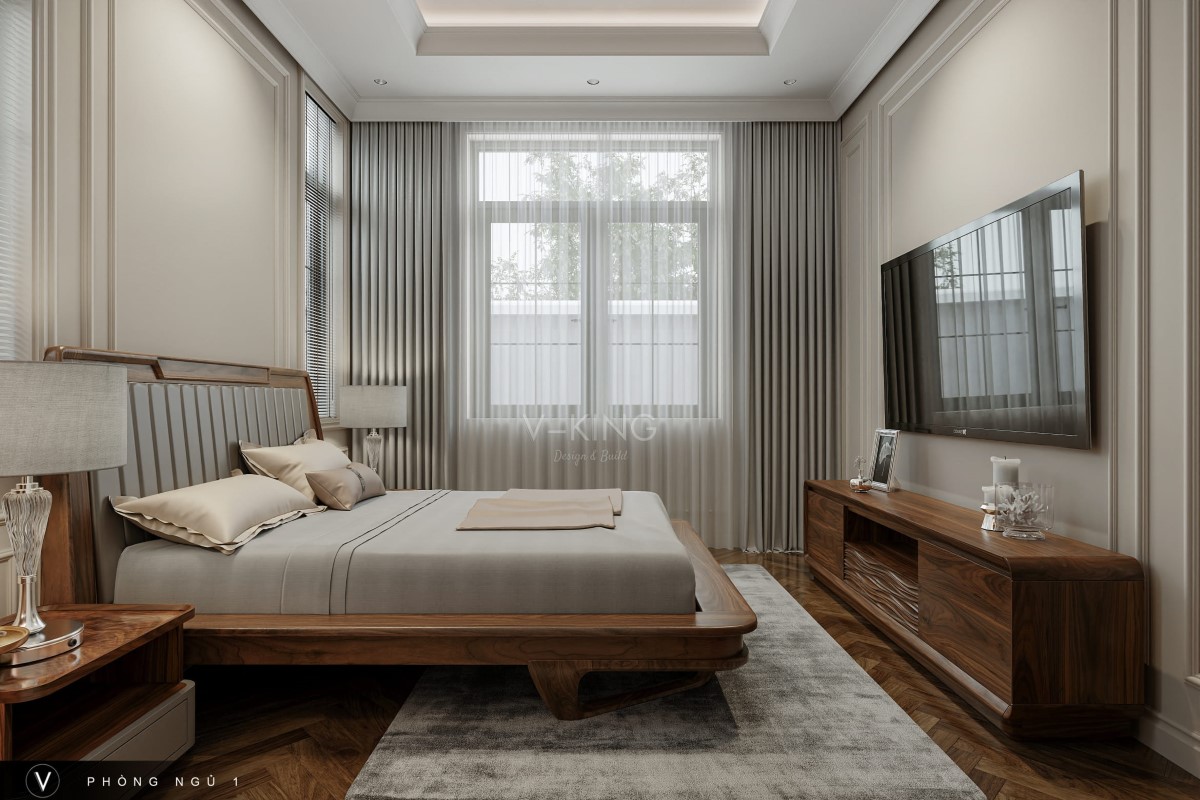 MẪU THIẾT KẾ NỘI THẤT TÂN CỔ ĐIỂN SANG TRỌNG NT24041 23 Nội thất tân cổ điển