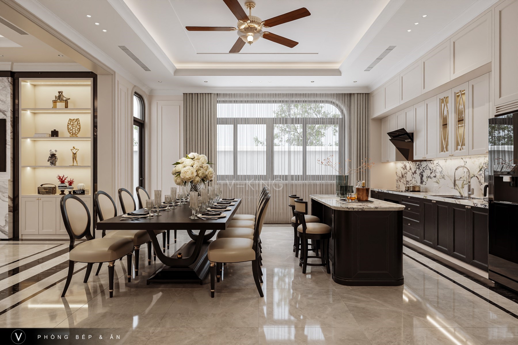 ĐỪNG XÂY DỰNG TRƯỚC KHI BẠN CÓ MỘT BẢN THIẾT KẾ KIẾN TRÚC THẬT SỰ CÓ TẦM 6 thiet ke phong bep an nt25008 4