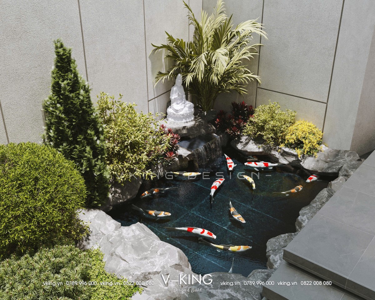 MẪU NHÀ 3 TẦNG HIỆN ĐẠI MÁI NHẬT VK25041 7 mau nha 3 tang hien dai VK25041 7