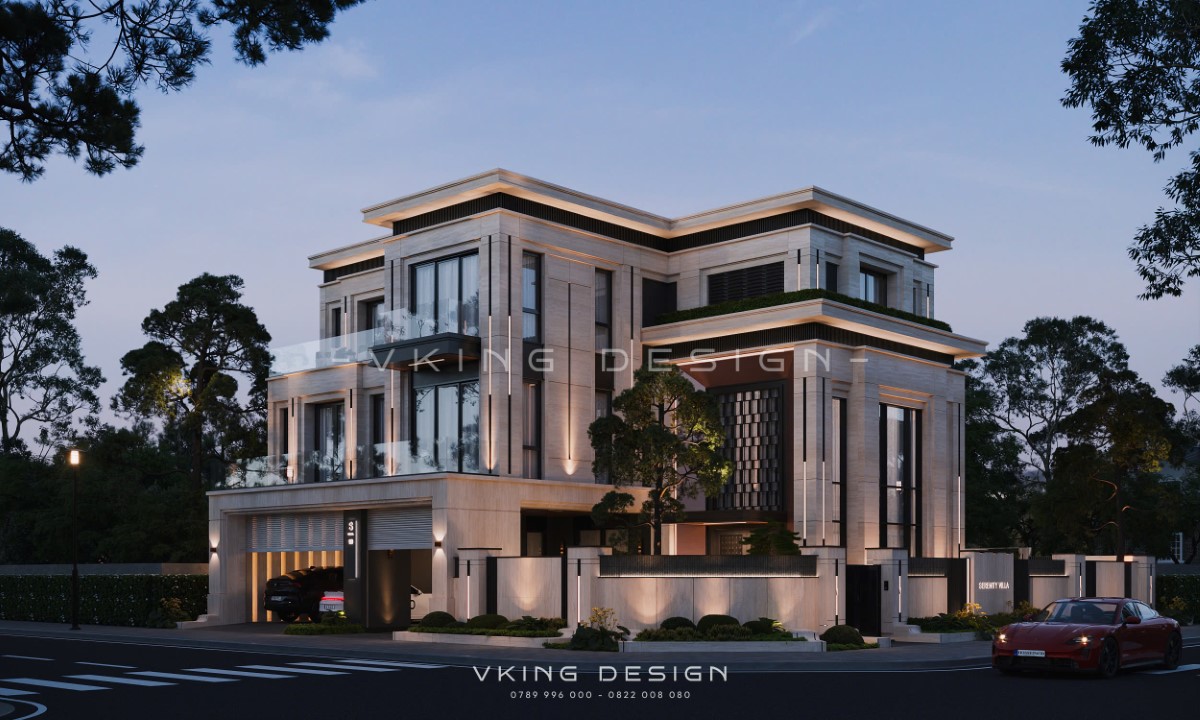 Biệt thự phố hiện đại