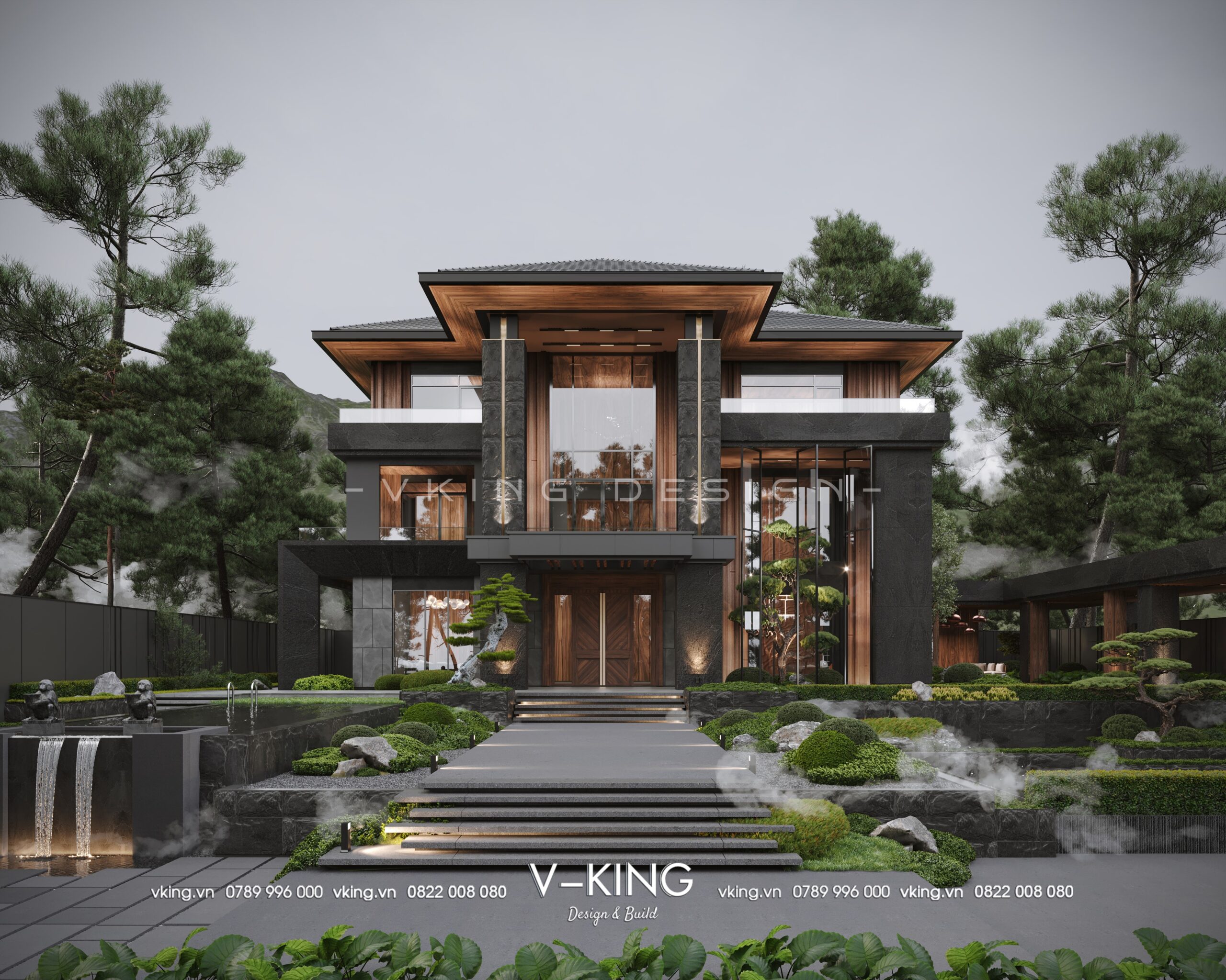 ĐIỂM DANH NHỮNG KIỂU SÂN VƯỜN BIỆT THỰ ĐẲNG CẤP DẪN ĐẦU XU HƯỚNG 1 thiết kế biệt thự