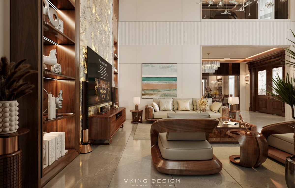 NỘI THẤT HIỆN ĐẠI CÓ PHÒNG KHÁCH THÔNG NT25041 7 noi that hien dai co phong khach thong tang NT25041 7