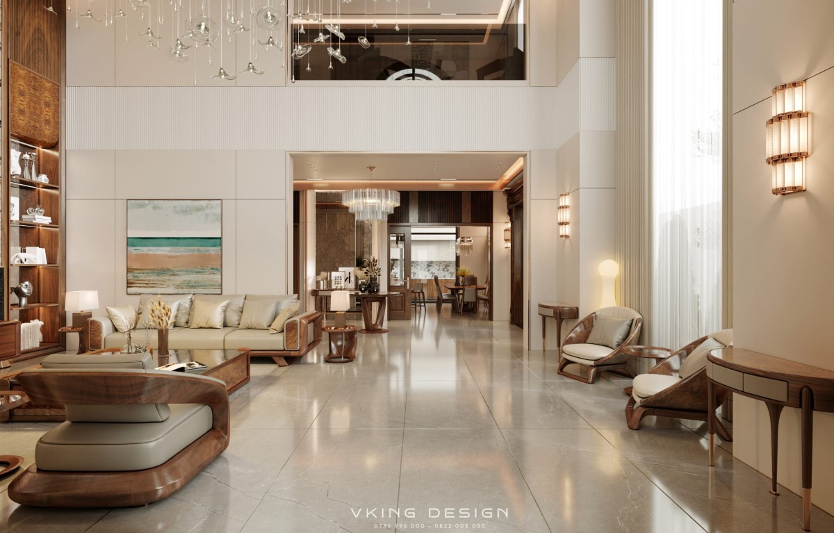 NỘI THẤT HIỆN ĐẠI CÓ PHÒNG KHÁCH THÔNG NT25041 8 noi that hien dai co phong khach thong tang NT25041 8