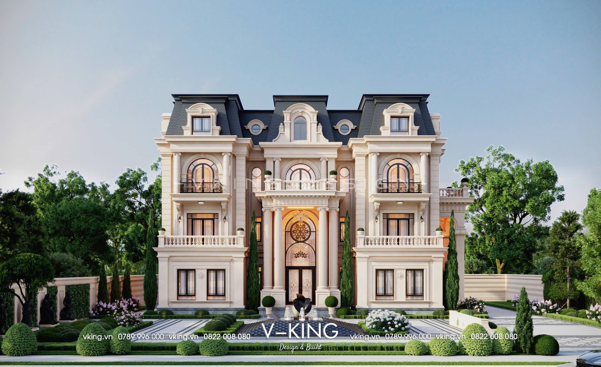 BIỆT THỰ TÂN CỔ ĐIỂN 3 TẦNG z5979082492655 a1888e7209bc55b42027f7fe409c2493