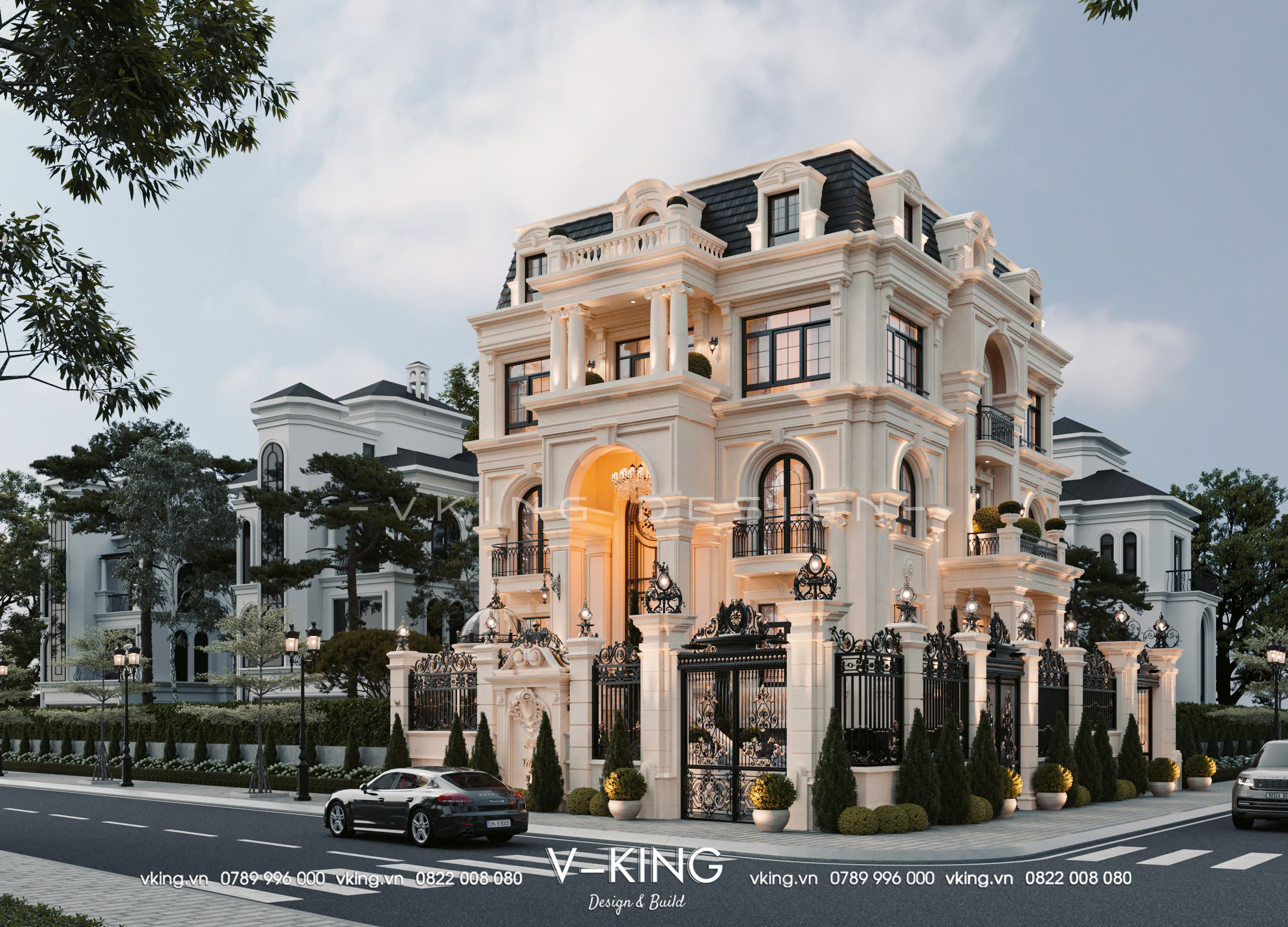 BIỆT THỰ TÂN CỔ ĐIỂN 3 TẦNG z6764117763697 55849c14157570e1288b5adf70f40ea4