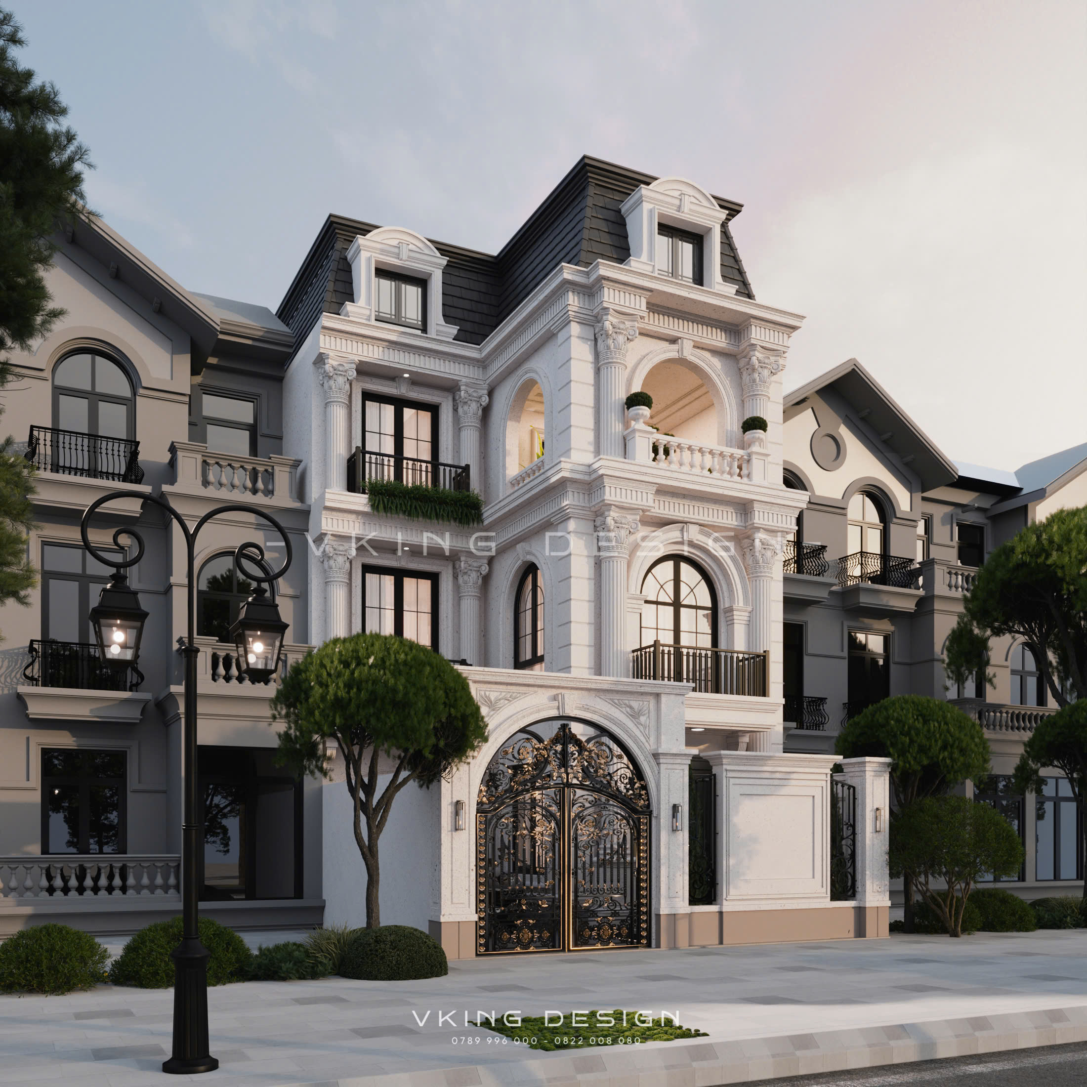 BIỆT THỰ TÂN CỔ ĐIỂN 3 TẦNG z7098055641050 0936f548ff7ced64753ee26a18dcfe3f