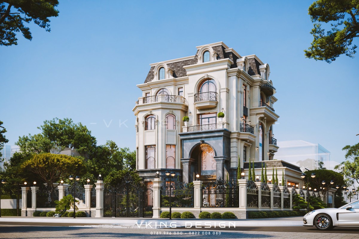 biet thu tan co dien kieu Phap 4 tang VK25075 2