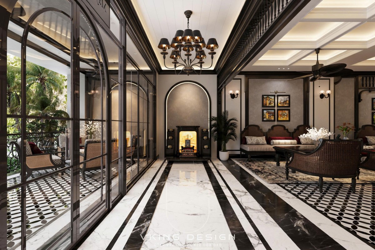 NỘI THẤT KHÁCH SẠN PHONG CÁCH INDOCHINE NT25042 11 noi that khach san phong cach Indochine 11