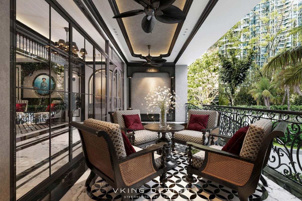 NỘI THẤT KHÁCH SẠN PHONG CÁCH INDOCHINE NT25042 13 noi that khach san phong cach Indochine 13