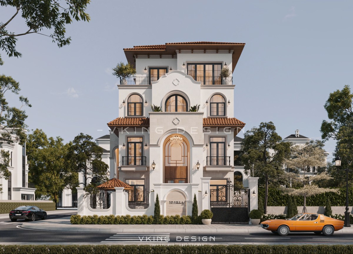 BIỆT THỰ ĐỊA TRUNG HẢI 4 TẦNG 2 MẶT TIỀN VK25069 1 biet thu dia trung hai 5 tang 2 mat tien VK25069 1