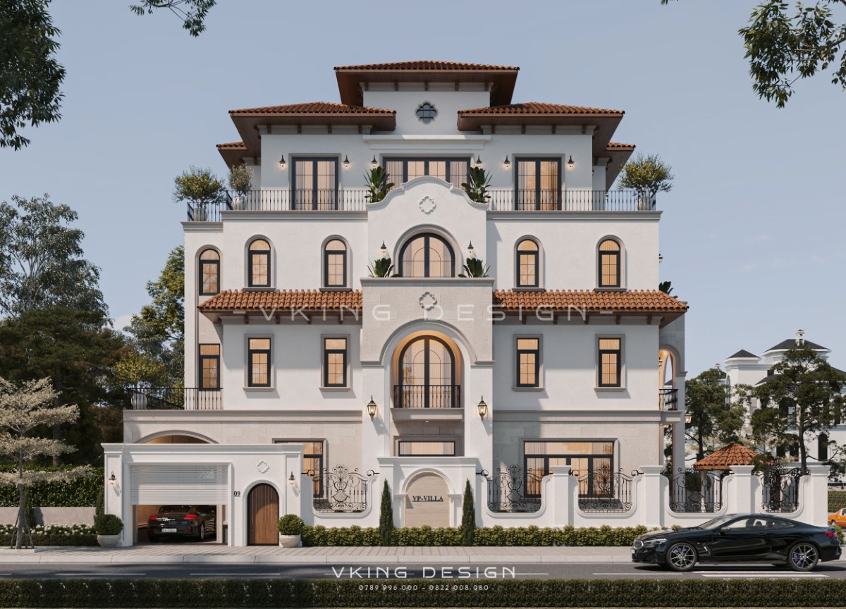 BIỆT THỰ ĐỊA TRUNG HẢI 4 TẦNG 2 MẶT TIỀN VK25069 3 biet thu dia trung hai 5 tang 2 mat tien VK25069 3