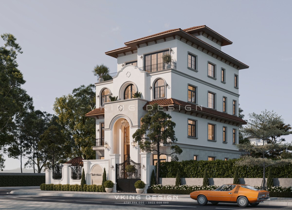 BIỆT THỰ ĐỊA TRUNG HẢI 4 TẦNG 2 MẶT TIỀN VK25069 4 biet thu dia trung hai 5 tang 2 mat tien VK25069 4