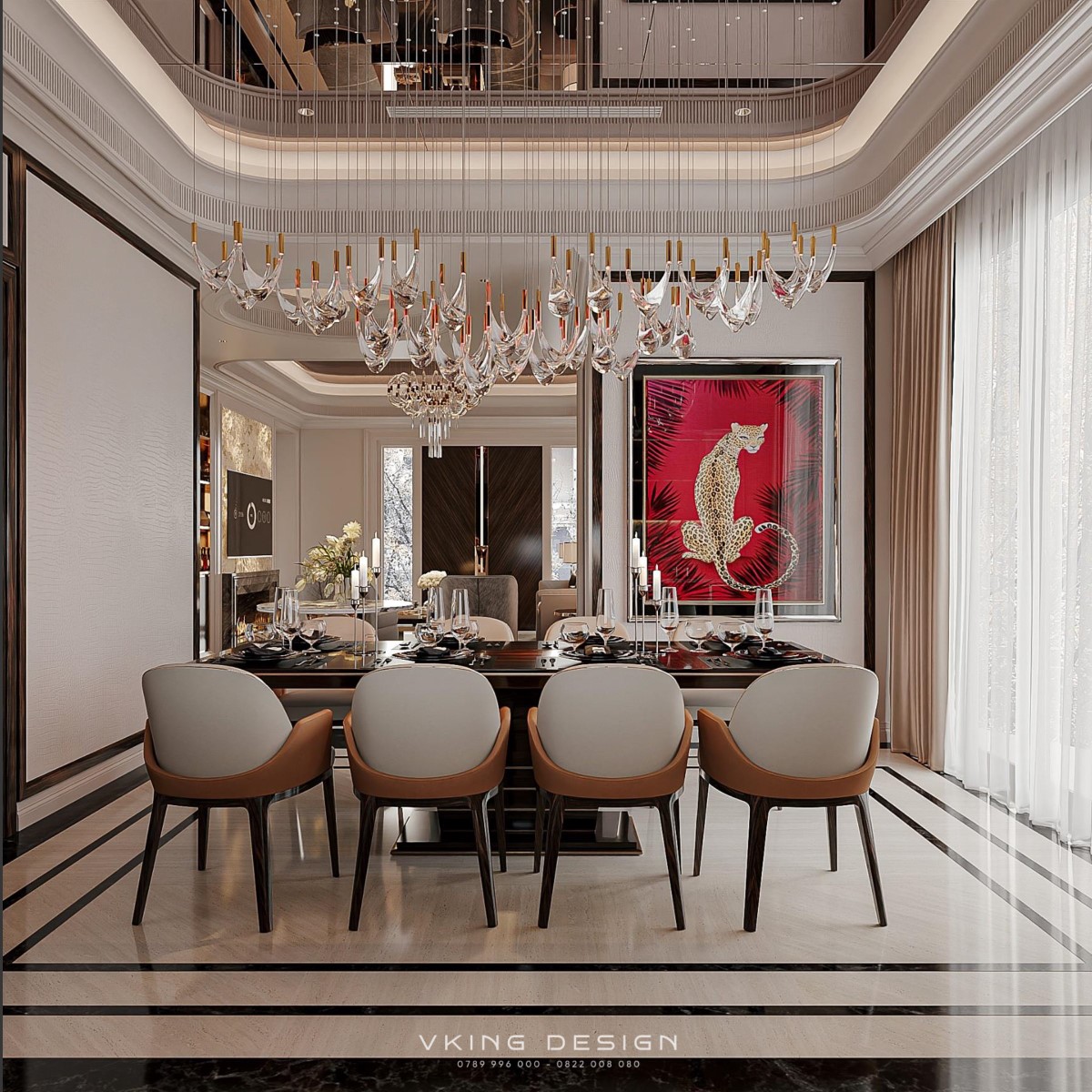 MẪU THIẾT KẾ NỘI THẤT LUXURY ĐẲNG CẤP NT26008 9 noi that luxury NT26008 9