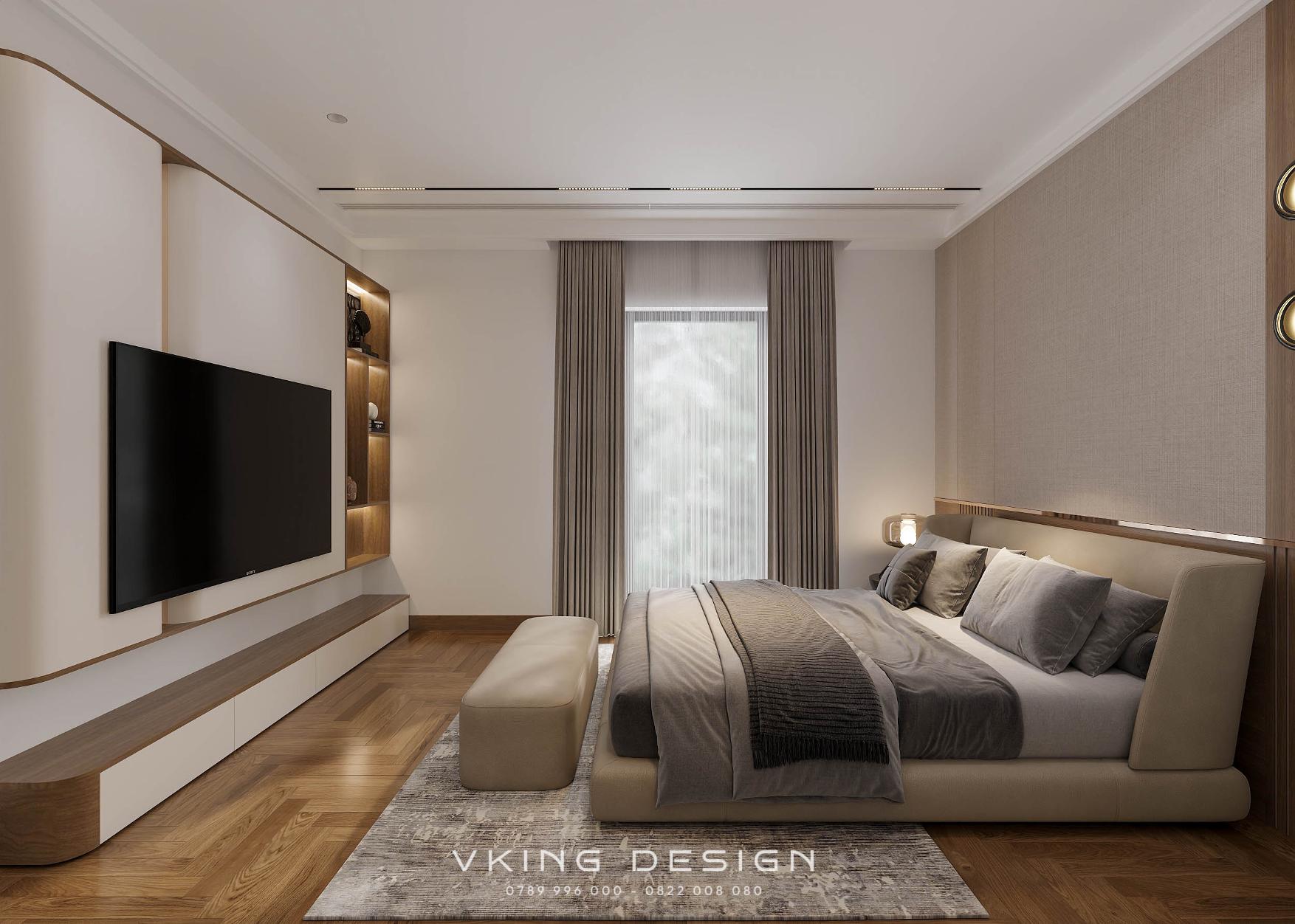 NỘI THẤT HIỆN ĐẠI BIỆT THỰ SANG TRỌNG NT26011 50 thiet ke noi that hien dai phong ngu 3 nt26011 3