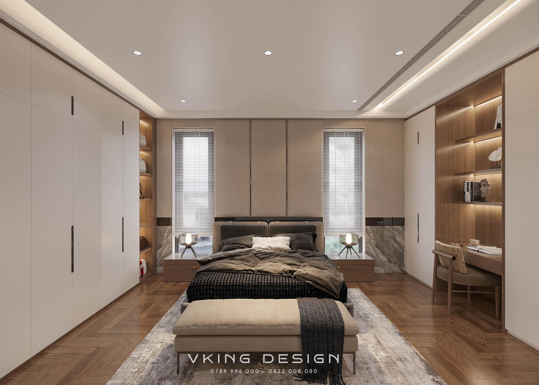 NỘI THẤT HIỆN ĐẠI BIỆT THỰ SANG TRỌNG NT26011 36 thiet ke noi that hien dai phong ngu 5 nt26011 1