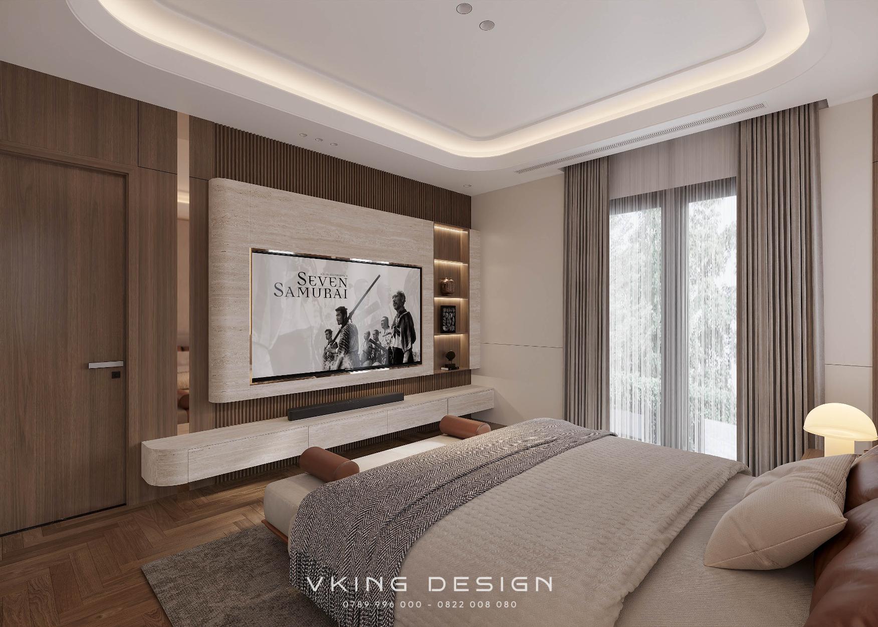 NỘI THẤT HIỆN ĐẠI BIỆT THỰ SANG TRỌNG NT26011 25 thiet ke noi that phong ngu master nt26011 4