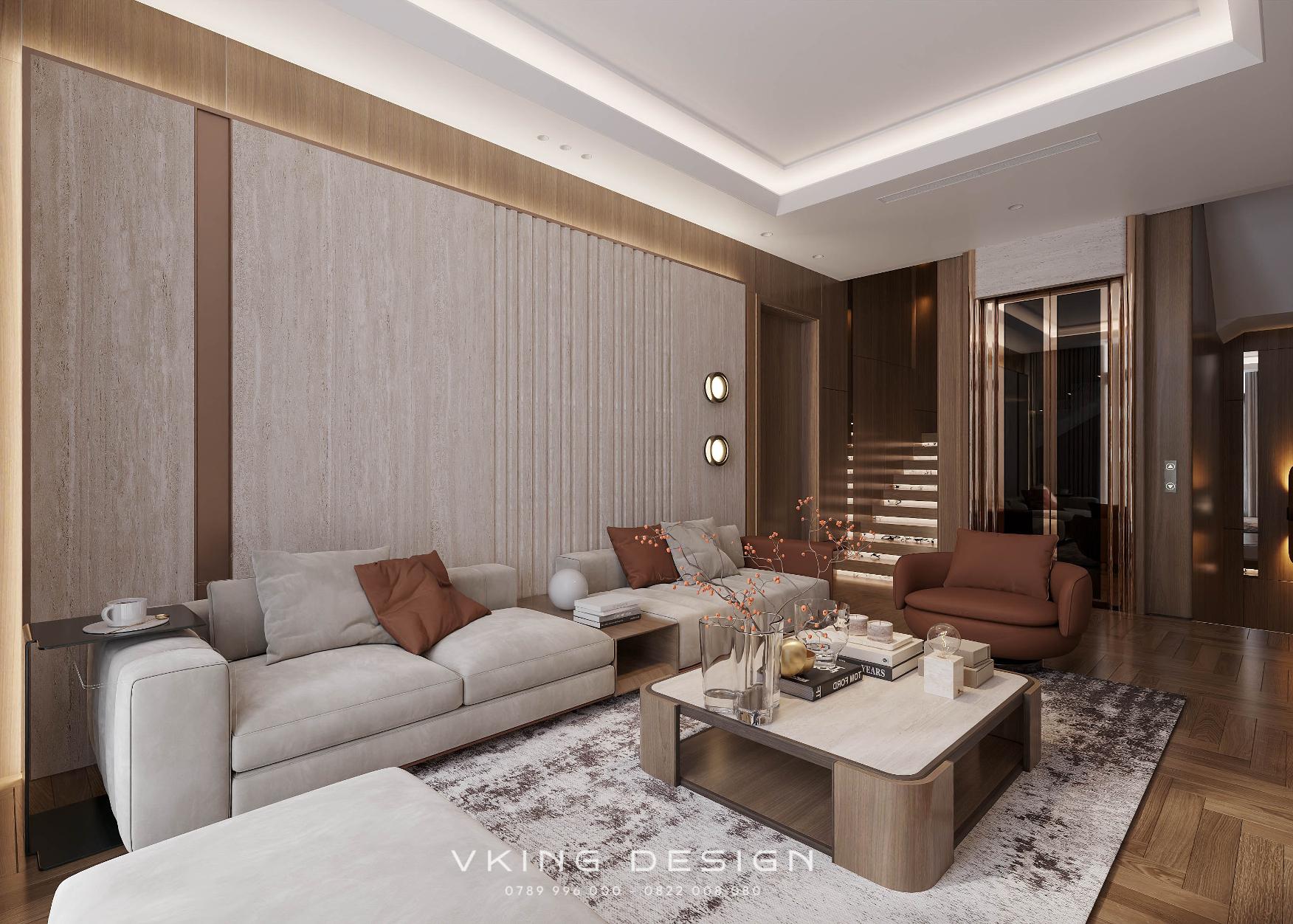 NỘI THẤT HIỆN ĐẠI BIỆT THỰ SANG TRỌNG NT26011 55 thiet ke noi that sanh thang tang 2 nt26011 6