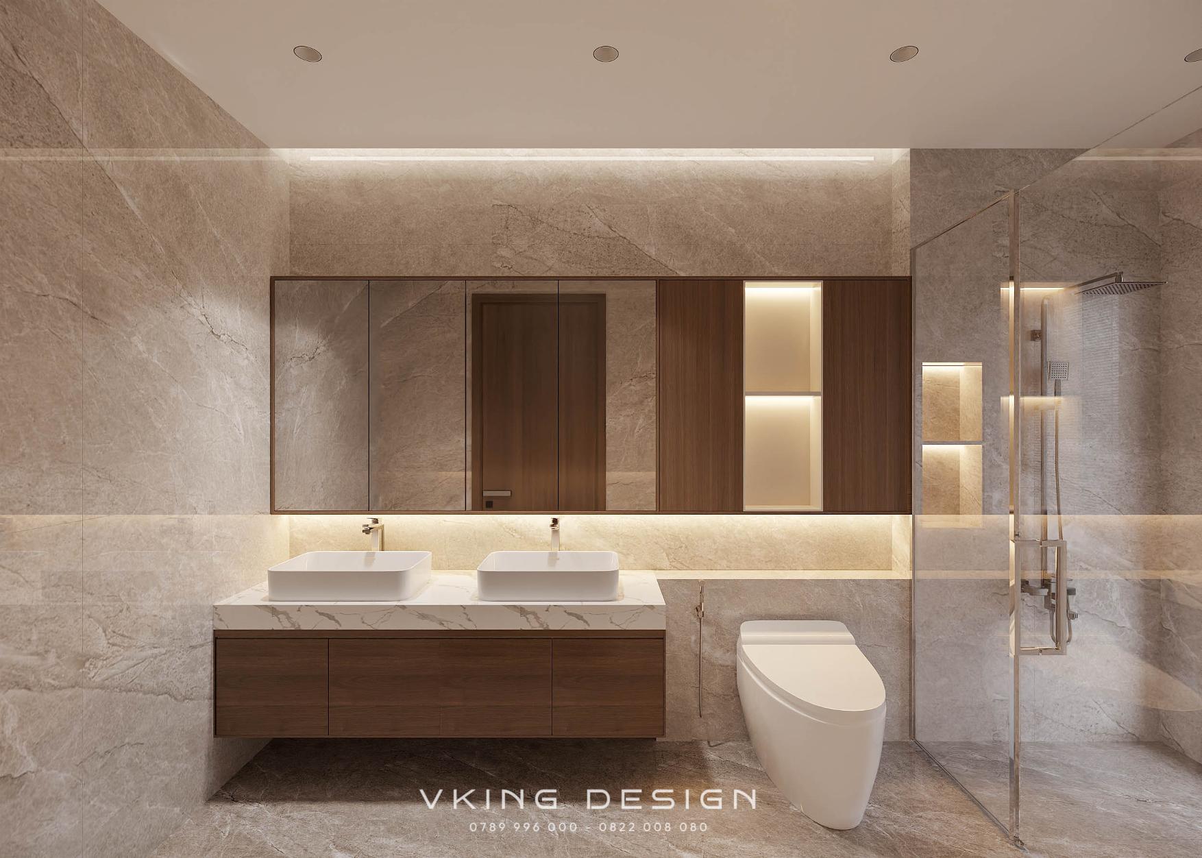 NỘI THẤT HIỆN ĐẠI BIỆT THỰ SANG TRỌNG NT26011 47 thiet ke phong ngu 4 hien dai nhe nhang nt26011 4