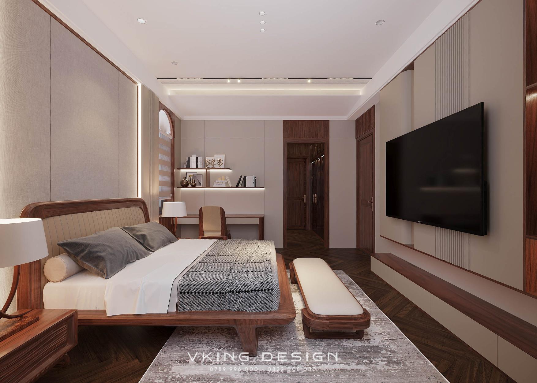 NỘI THẤT GỖ ÓC CHÓ TINH TẾ VÀ ĐẲNG CẤP NT26014 41 10 thiet ke phong ngu 03 2