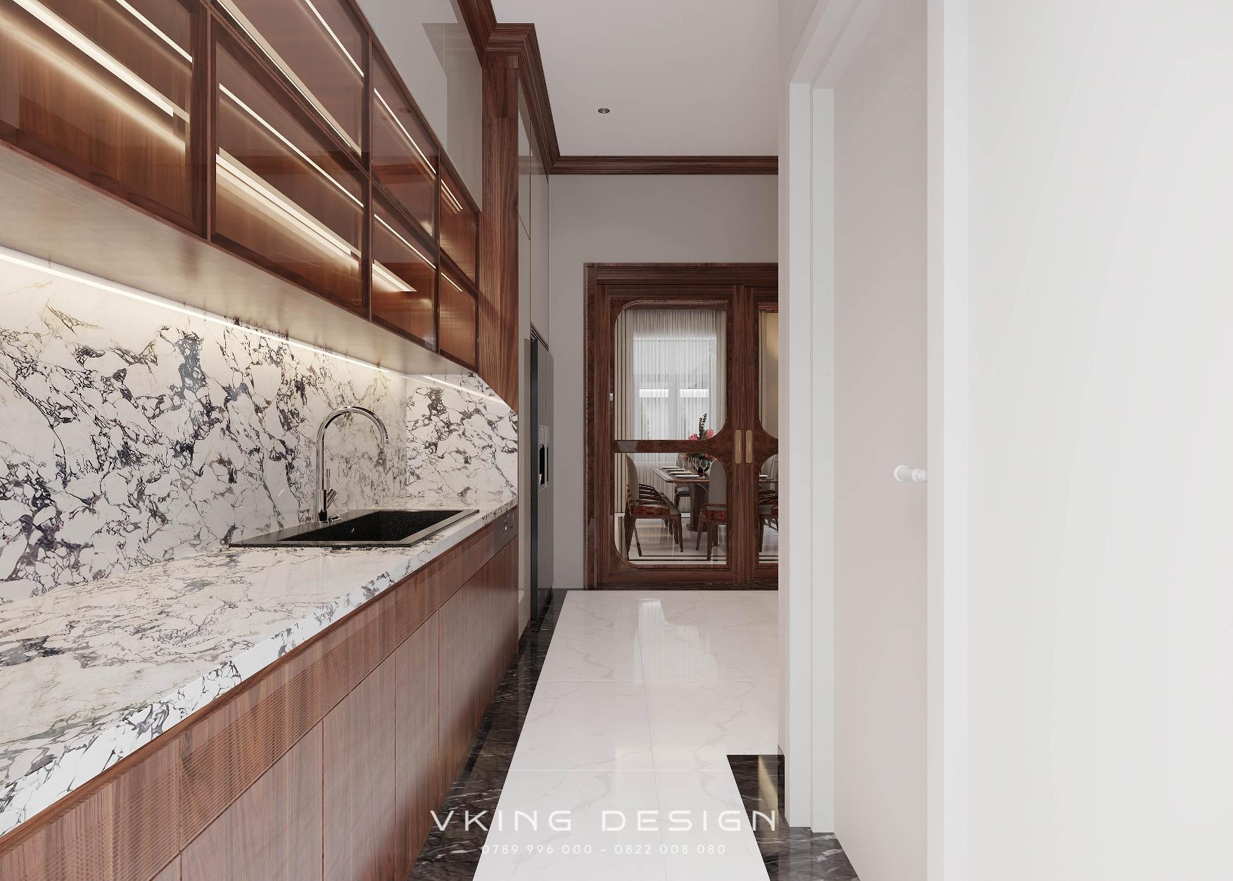 NỘI THẤT GỖ ÓC CHÓ TINH TẾ VÀ ĐẲNG CẤP NT26014 12 3 thiet ke phong bep an 8
