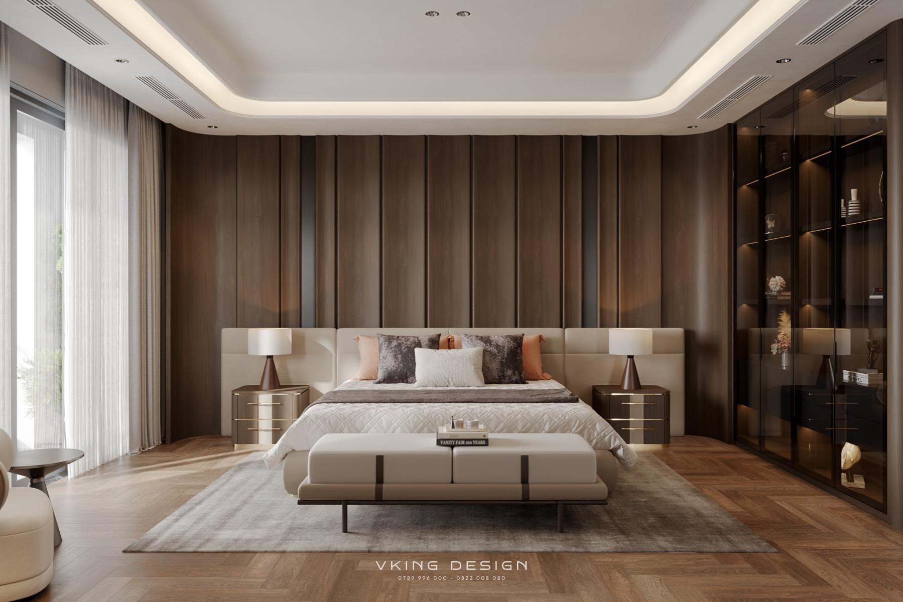 NỘI THẤT HIỆN ĐẠI THANH LỊCH TRONG TỪNG GÓC NHÌN NT26037 21 5 thiet ke noi that phong ngu master 1