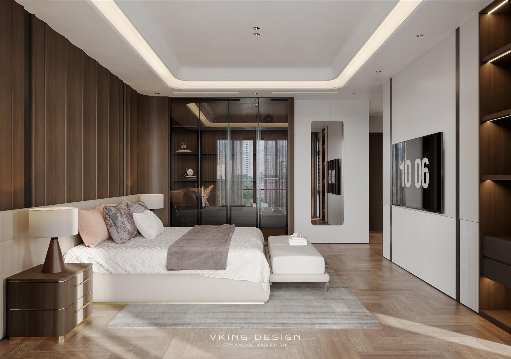 NỘI THẤT HIỆN ĐẠI THANH LỊCH TRONG TỪNG GÓC NHÌN NT26037 25 5 thiet ke noi that phong ngu master 5