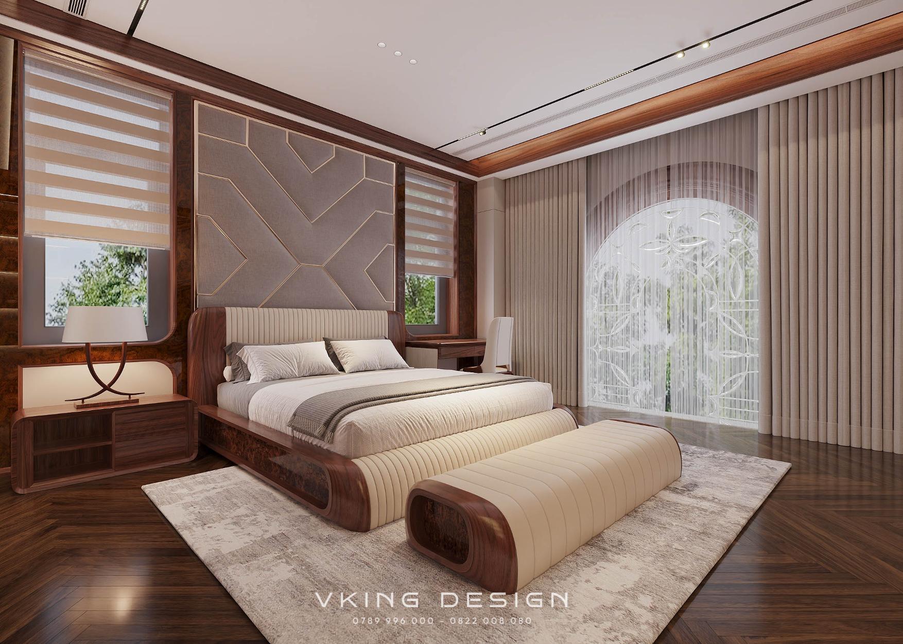 NỘI THẤT GỖ ÓC CHÓ TINH TẾ VÀ ĐẲNG CẤP NT26014 17 5 thiet ke phong ngu master 5 1