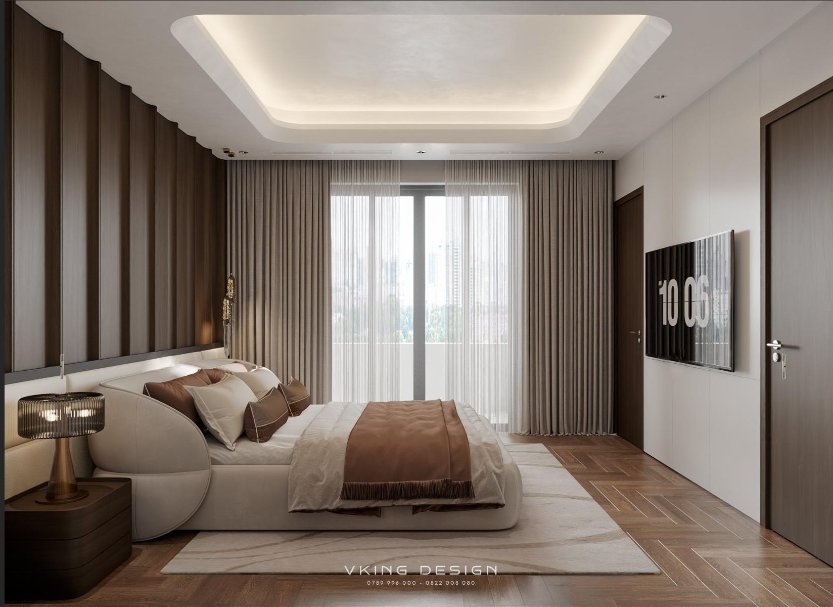 NỘI THẤT HIỆN ĐẠI THANH LỊCH TRONG TỪNG GÓC NHÌN NT26037 35 7 thiet ke noi that phong ngu 02 3