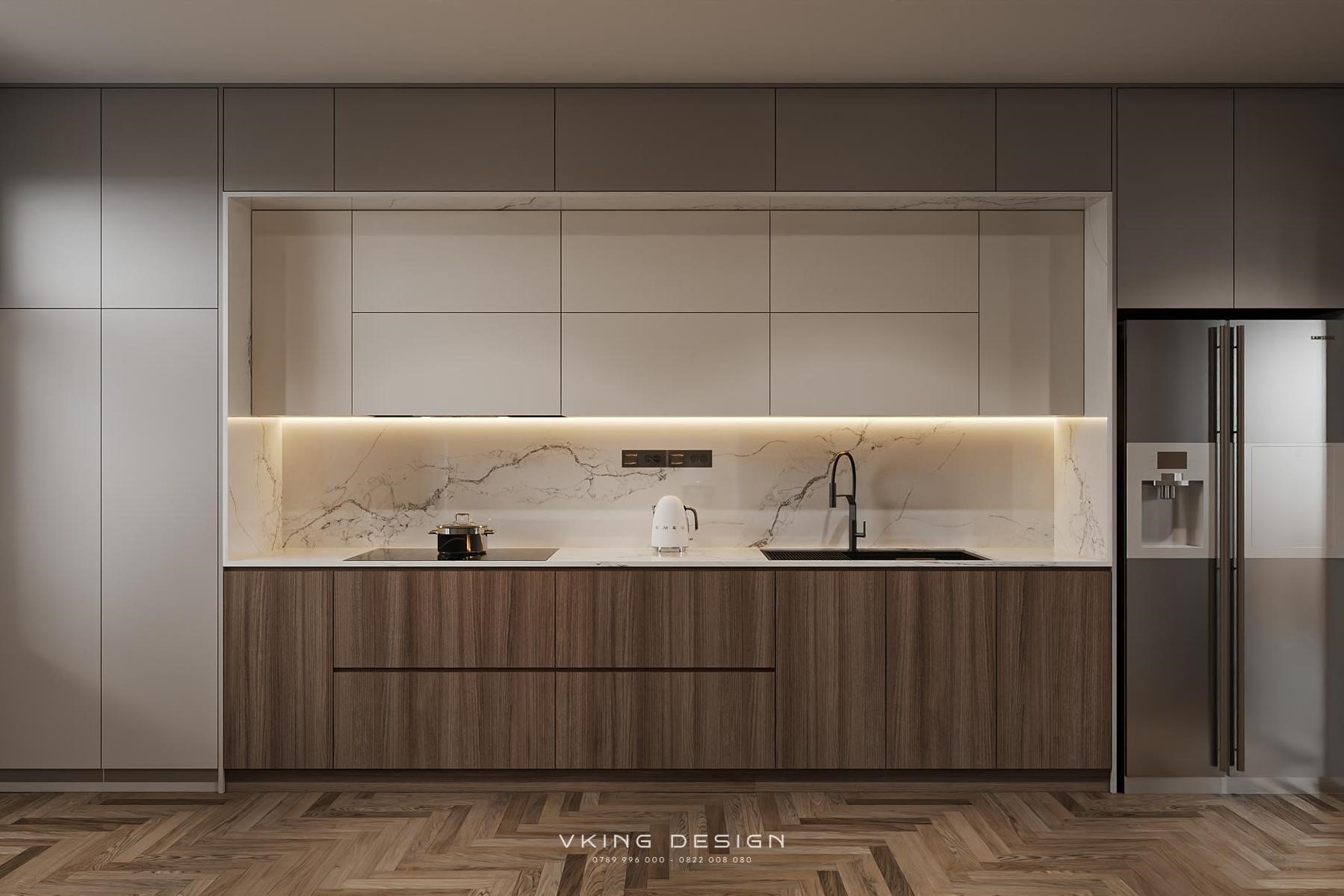 NỘI THẤT BIỆT THỰ HIỆN ĐẠI TINH TẾ NT26017 17 thiet ke noi that phong bep hien dai nt26017 3