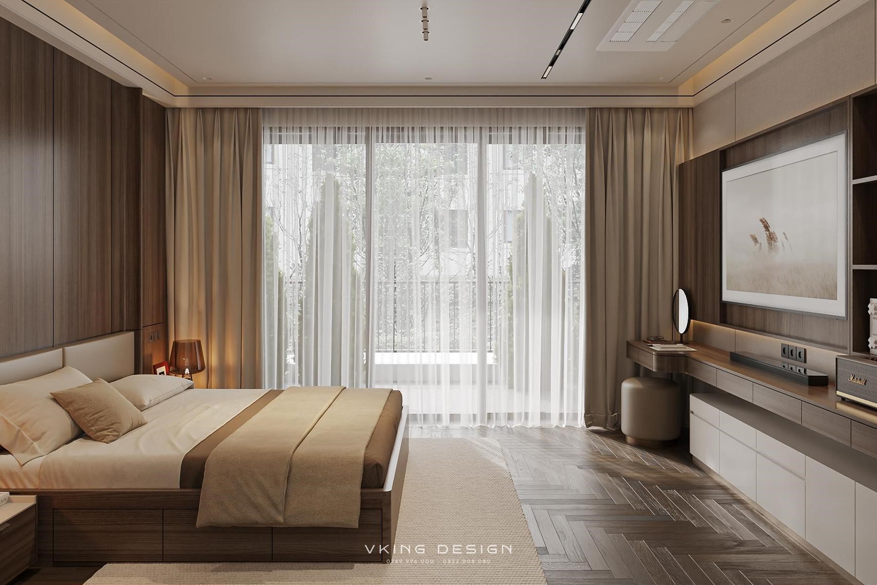 NỘI THẤT BIỆT THỰ HIỆN ĐẠI TINH TẾ NT26017 42 thiet ke phong ngu hien dai nt26017 3