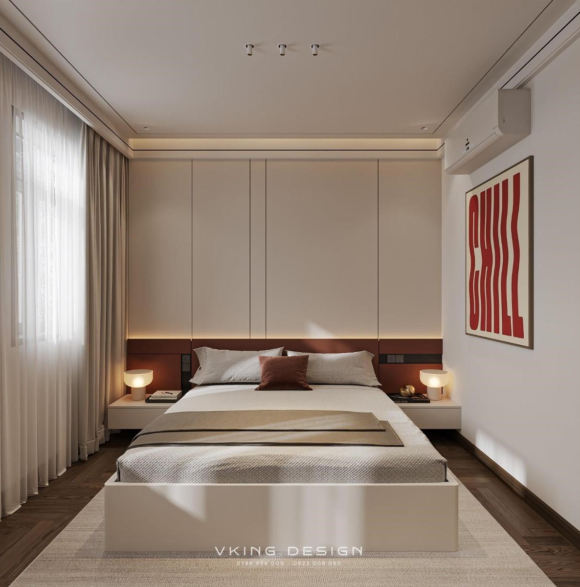 NỘI THẤT BIỆT THỰ HIỆN ĐẠI TINH TẾ NT26017 44 thiet ke phong ngu hien dai nt26017 5